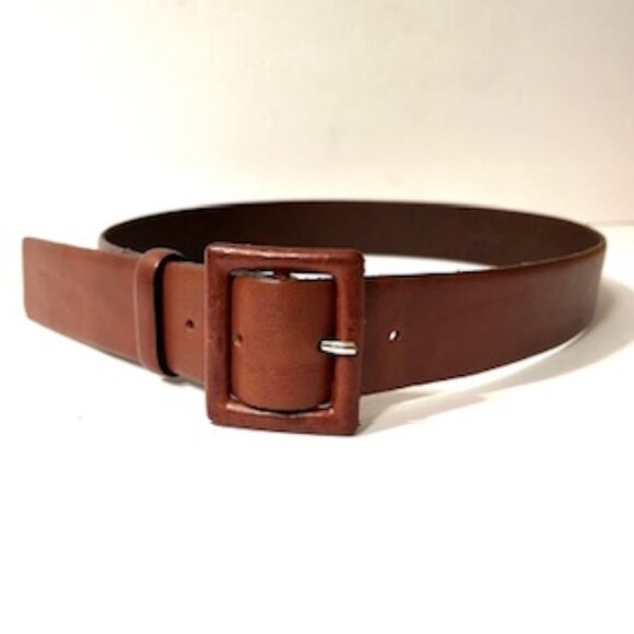 Theory Women’s Brown Leather Belt , Made in Italy - Picture 1 of 5